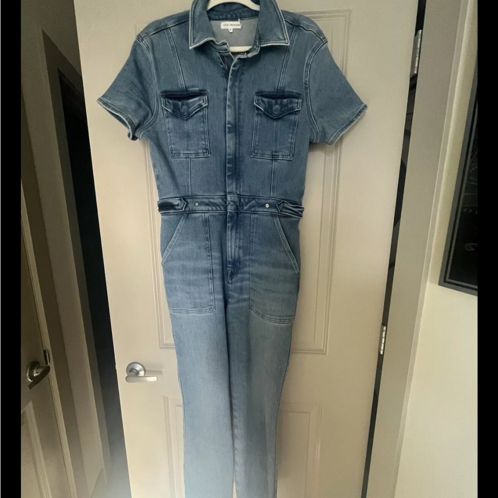 Good American Denim Jumpsuit